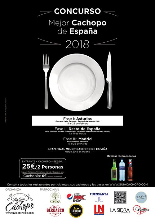 Presentación concurso mejor cachopo de España 2018 (Fase I Asturias)